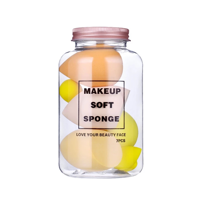 Makeup Sponge Beauty Cosmetic Powder Puff For Foundation Cream Concealer 7Pcs/Set Face Make Up Blender Tools Wholesale