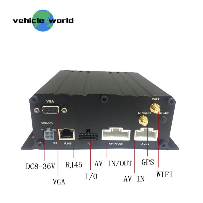 H.264 1080P AHD 2.0MP HDD SD Card 6Ch Vehicle Car Taxi Trailer Truck School Bus Mobile DVR with GPS WiFi
H.264 1080P AHD 2.0MP HDD SD Card 6Ch Vehicle Car Taxi Trailer Truck School Bus Mobile DVR with GPS WiFi