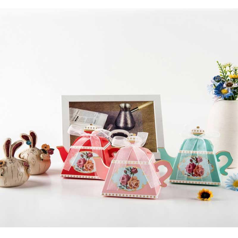 Gift Wrap 10PCS Retro Teapot Shape Paper Candy Boxes Wedding Gifts Box For Guests Bonbonniere Birthday Party Favors1
Gift Wrap 10PCS Retro Teapot Shape Paper Candy Boxes Wedding Gifts Box For Guests Bonbonniere Birthday Party Favors1