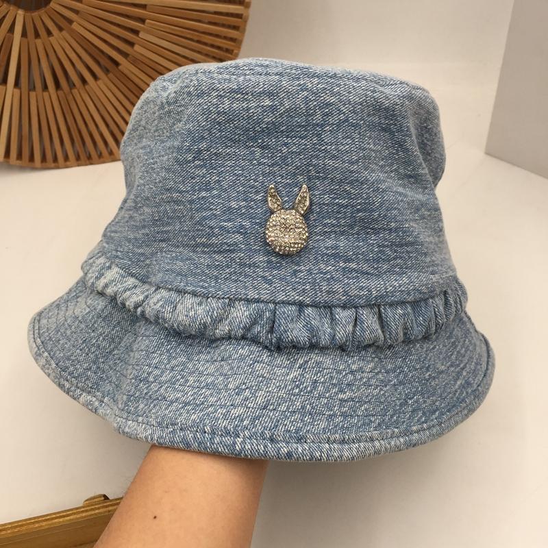 Hot Sale-New summer hat cowgirl little fresh fisherman hat fashion joker is prevented bask to restore ancient ways the bucket hats