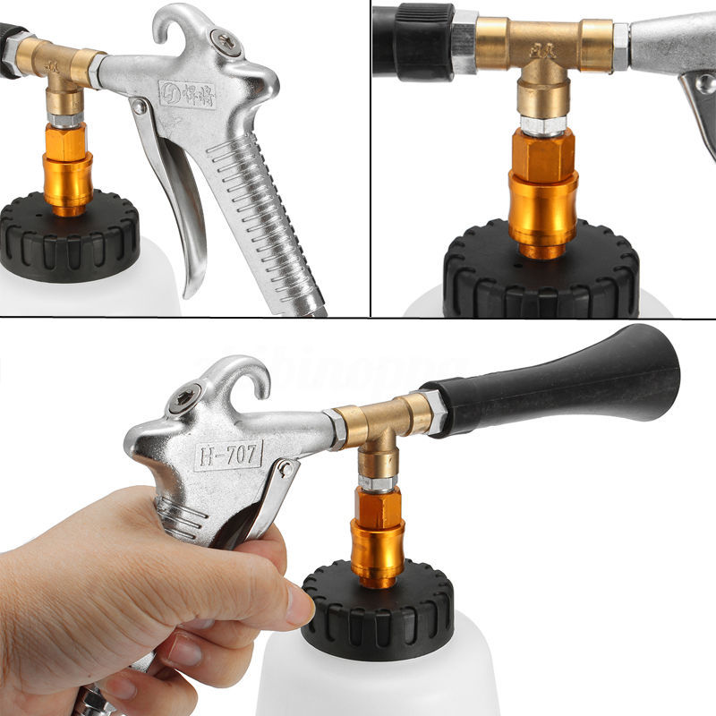 2020 Quality Air Pulse High Pressure Car Cleaning Gun Surface Interior Exterior Tornado Tool Free Shipping New Arrive