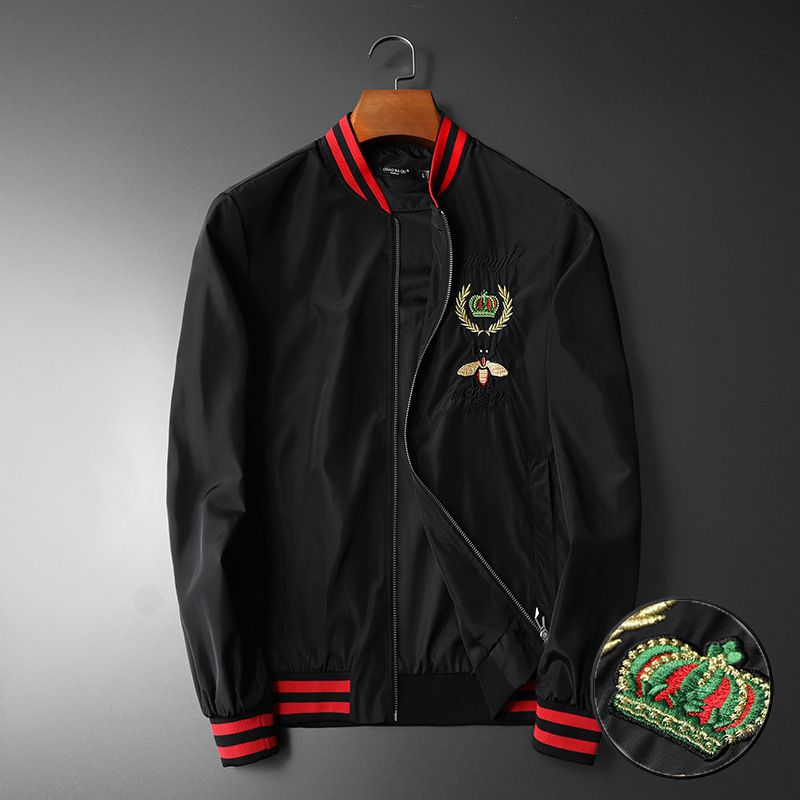2021 New Luxury Men Rib Embroidered Green Bee Crown Striped Jackets Abstract Digital Jacket # N100 7XGU
2021 New Luxury Men Rib Embroidered Green Bee Crown Striped Jackets Abstract Digital Jacket # N100 7XGU