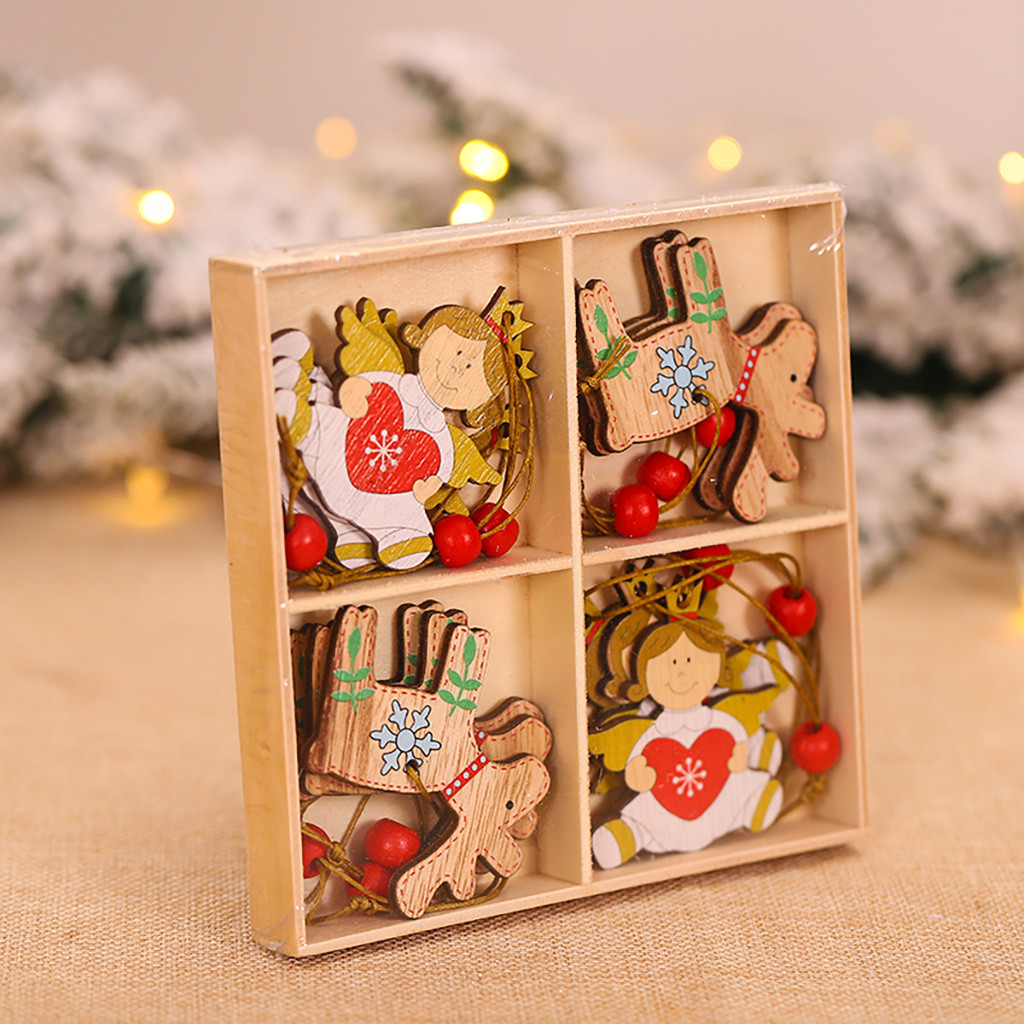 Christmas New home decorations Creative Painted Wooden Angel Pendant boe narodzenie navidad
Christmas New home decorations Creative Painted Wooden Angel Pendant boe narodzenie navidad