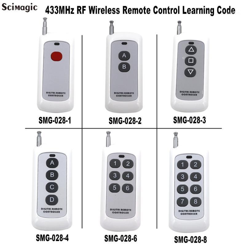 433MHz 1CH 2CH 3CH 4CH 6CH 8CH Wireless Remote Control Transmitter 1 2 3 4 6 8 Buttons Learning code1
433MHz 1CH 2CH 3CH 4CH 6CH 8CH Wireless Remote Control Transmitter 1 2 3 4 6 8 Buttons Learning code1