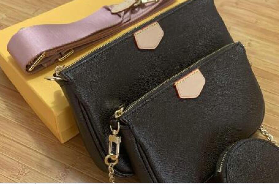 Fashion handbags purses Women favorite mini pochette 3pcs accessories crossbody bag vintag shoulder bags leather multi color straps wallet
Fashion handbags purses Women favorite mini pochette 3pcs accessories crossbody bag vintag shoulder bags leather multi color straps wallet
