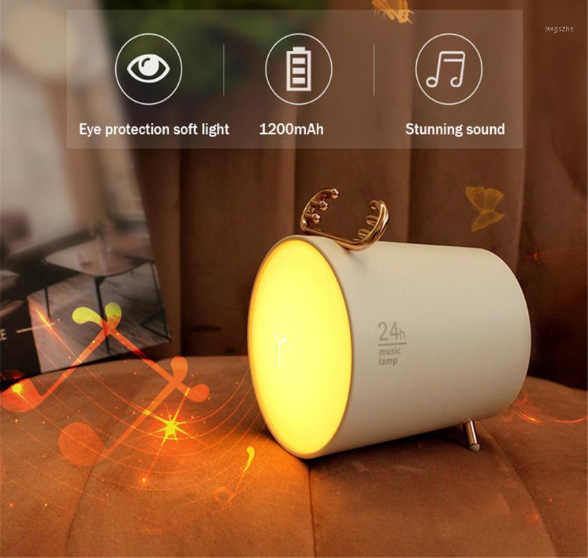Night Light Bluetooth Speaker Portable Wireless Stereo Speaker 3D Surround Sound Bluetooth 5.0 Bedside Table Lamp Adjustable1
Night Light Bluetooth Speaker Portable Wireless Stereo Speaker 3D Surround Sound Bluetooth 5.0 Bedside Table Lamp Adjustable1
