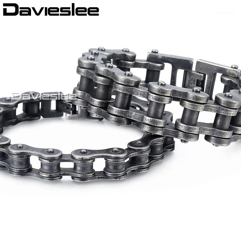 Davieslee Mens Bracelets 2018 Biker Motorcycle 316L Stainless Steel Gunmetal Matte Punk Bracelet for Men 12-24mm LHB4231
Davieslee Mens Bracelets 2018 Biker Motorcycle 316L Stainless Steel Gunmetal Matte Punk Bracelet for Men 12-24mm LHB4231