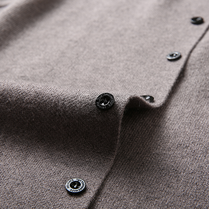 Fashion Mens Cardigan Jackets Coats Streetwear Trend Windbreaker Autumn Overcoat Casual Sweater Jacket Men Clothing Black 201117