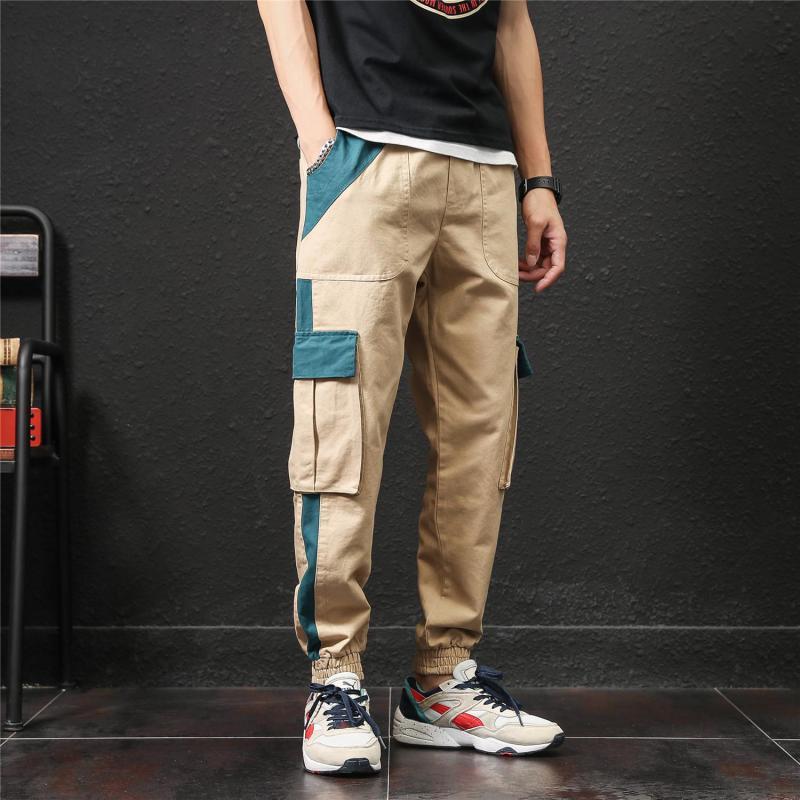 Autumn Fashion Color Block Cargo Pants Men Streetwear Clothing Plus Size Tactical Pants Elastic Waist Trousers, Black tactical pants
Autumn Fashion Color Block Cargo Pants Men Streetwear Clothing Plus Size Tactical Pants Elastic Waist Trousers, Black tactical pants