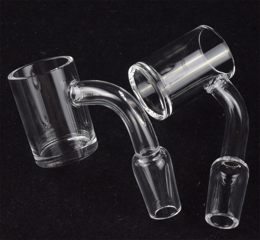 Quartz Banger 4mm Thick 25mm Quartz Nails 10mm 14mm 18mm Male Female 45 90 Degree for glass water bongs Dab Rigs
Quartz Banger 4mm Thick 25mm Quartz Nails 10mm 14mm 18mm Male Female 45 90 Degree for glass water bongs Dab Rigs