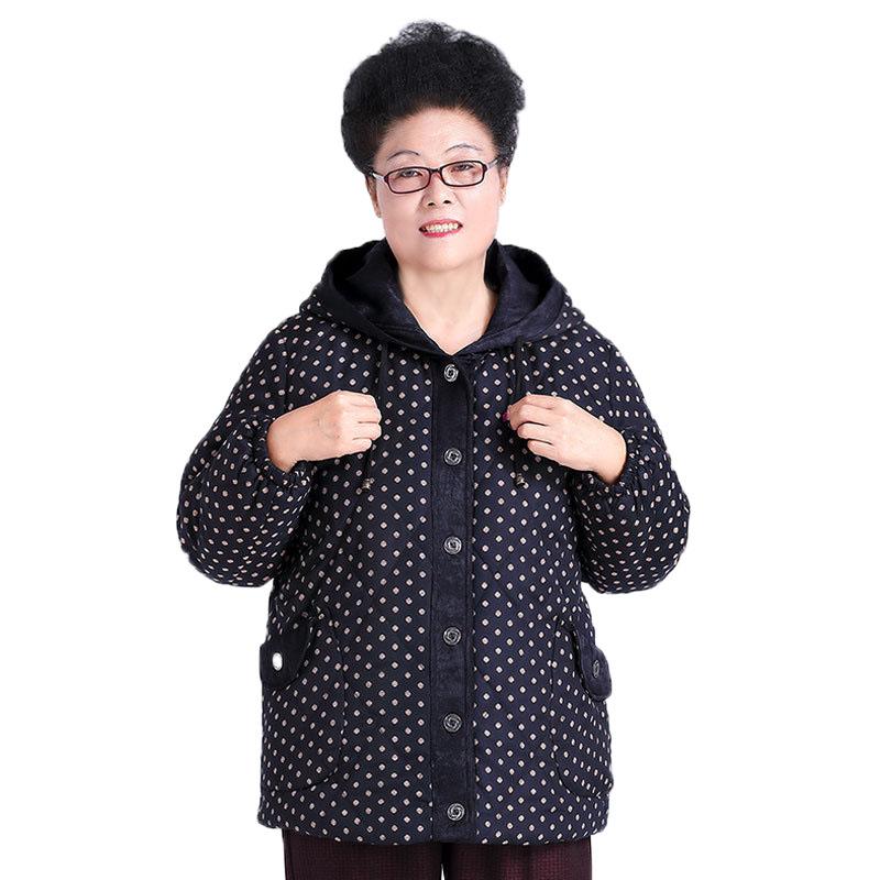 7XL 8XL 9XL Plus Size Women's Cotton Coat Winter Coats Middle-aged and Elderly Women's Polka Dot Print Hooded Jacket Parkas W54, Jin yu man tang
7XL 8XL 9XL Plus Size Women's Cotton Coat Winter Coats Middle-aged and Elderly Women's Polka Dot Print Hooded Jacket Parkas W54, Jin yu man tang