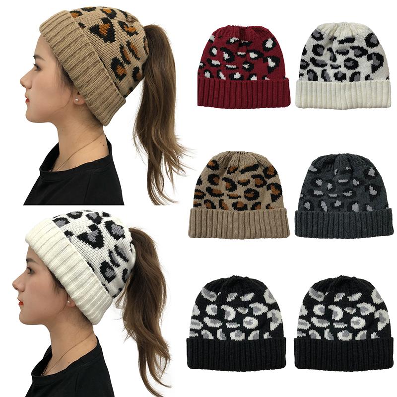 Beanie/Skull Caps Knitting Wool Women Winter Beanie Hat Leopard Printted Warm Soft Ladies Adjustable Beanies, Black
Beanie/Skull Caps Knitting Wool Women Winter Beanie Hat Leopard Printted Warm Soft Ladies Adjustable Beanies, Black