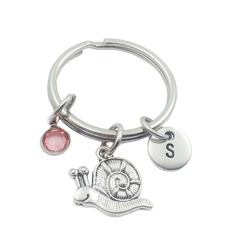 Snail Animal Initial Letter Birthstone Keychains Keyring Creative Fashion Jewelry Women Gifts Accessories Pendant
Snail Animal Initial Letter Birthstone Keychains Keyring Creative Fashion Jewelry Women Gifts Accessories Pendant