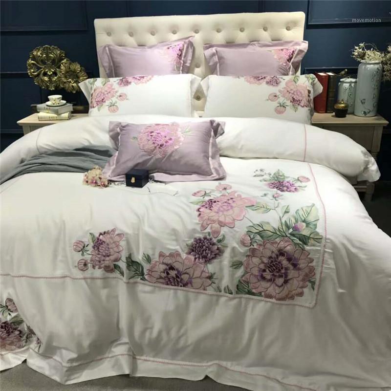 43White Egyptian Cotton Embroidery Duvet Cover Set 4/7 Pieces Double Queen King Size Bedding Set Bedsheet Bed1, White bed set
43White Egyptian Cotton Embroidery Duvet Cover Set 4/7 Pieces Double Queen King Size Bedding Set Bedsheet Bed1, White bed set