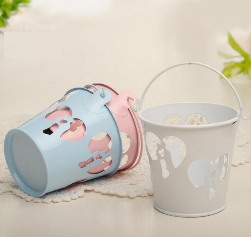 20pcs Laser Cut Couple Mini Metal Buckets Chocolate Candy Box Boxes For Wedding Party Baby Shower Favor Gift Flower Decoration
20pcs Laser Cut Couple Mini Metal Buckets Chocolate Candy Box Boxes For Wedding Party Baby Shower Favor Gift Flower Decoration