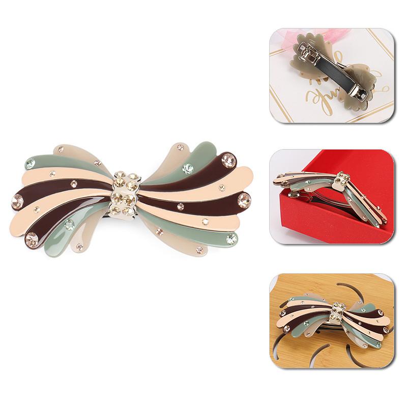 Luxury Big Butterfly Hair Barrettes High Quality France Acetate Hair Clips with Rhinestone Women Clips
Luxury Big Butterfly Hair Barrettes High Quality France Acetate Hair Clips with Rhinestone Women Clips