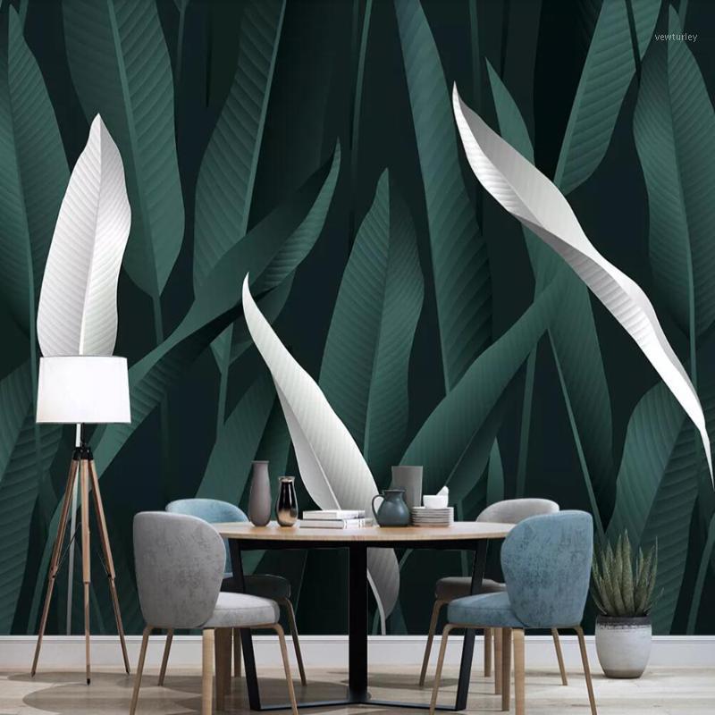 Drop Shipping Custom Large 3D Wallpaper Mural Tropical Plant Leaves Modern Minimalist Wall Decoration Wallpaper Mural1, As pic
Drop Shipping Custom Large 3D Wallpaper Mural Tropical Plant Leaves Modern Minimalist Wall Decoration Wallpaper Mural1, As pic