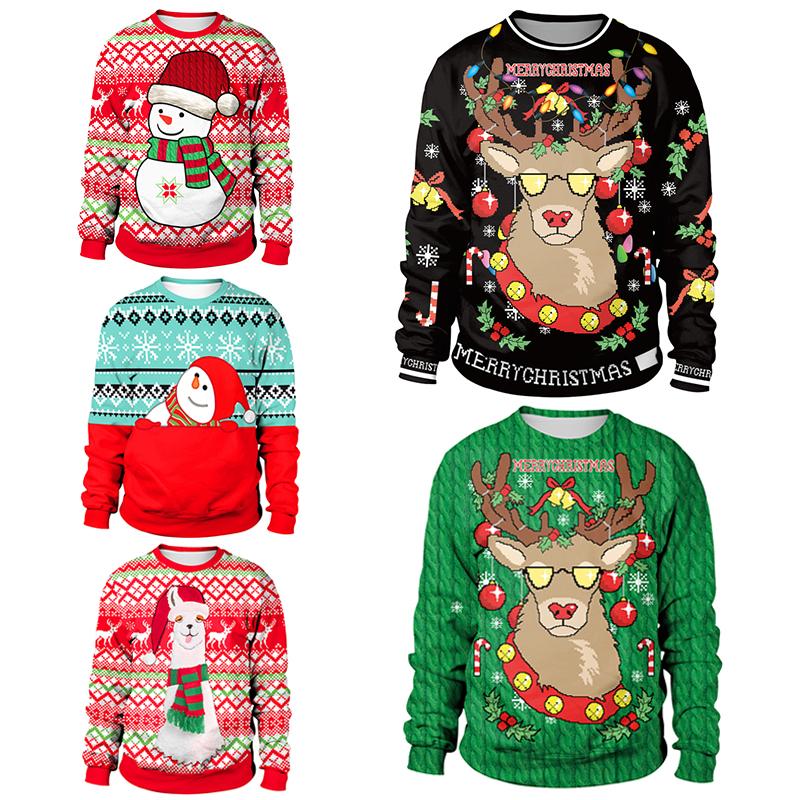 2020 Christmas Jumper Tops Clothing Sweater Novelty UGLY Unisex Men Women Embroidery Wome Casual Full, White;black
2020 Christmas Jumper Tops Clothing Sweater Novelty UGLY Unisex Men Women Embroidery Wome Casual Full, White;black