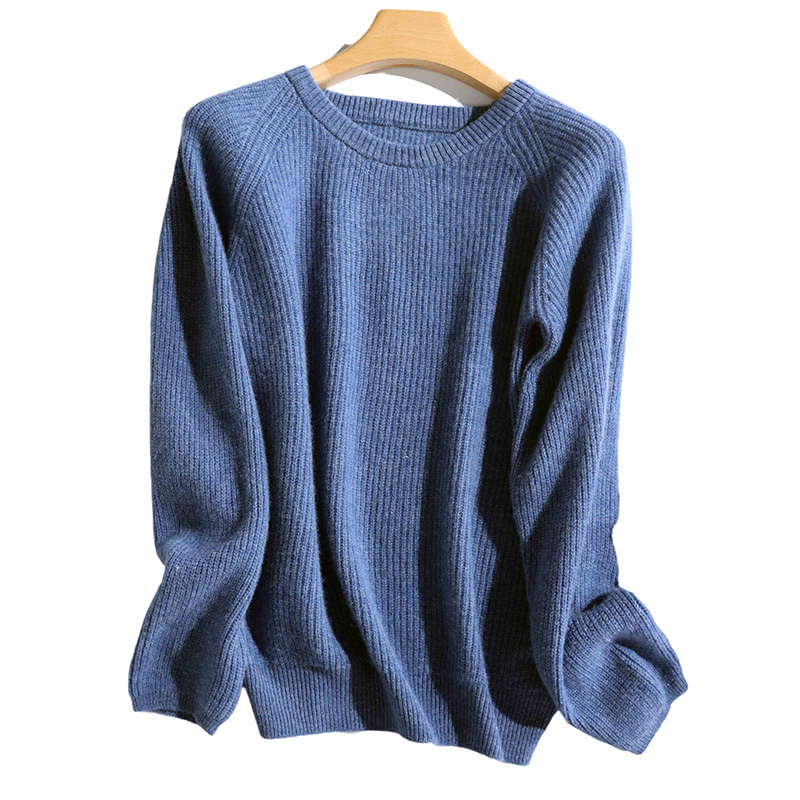 Cashmere Sweater Women Pullover O-Neck Autumn Winter Long Sleeve Loose knitted Soft Merino Wool Female Sweater Women Jumper 201111wtt