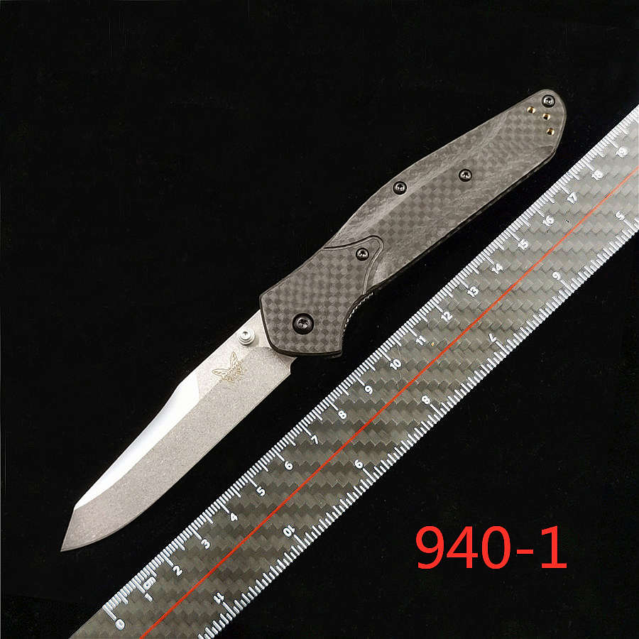 Benchmade BM940 BM 940-1 Osborne Folding Knife S90V Blade, carbon fiber handle Outdoor camping BM943 BM781 BM485 BM42 BM62 C81 folding knife
Benchmade BM940 BM 940-1 Osborne Folding Knife S90V Blade, carbon fiber handle Outdoor camping BM943 BM781 BM485 BM42 BM62 C81 folding knife