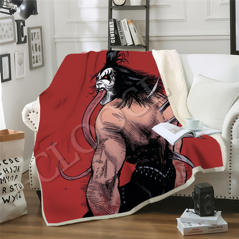 CLOOCL Factory Wholesale Newest Hip Hop KISS Band Winter Blanket 3D Print Double Layer Casual Sofa Youth Bedding Throw Fashion Blankets
CLOOCL Factory Wholesale Newest Hip Hop KISS Band Winter Blanket 3D Print Double Layer Casual Sofa Youth Bedding Throw Fashion Blankets