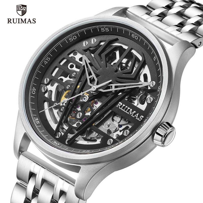 RUIMAS Men's Watches Top Automatic watch Man Steel Sport Mechanica Wristwatch Relogio Masculino Reloj Hombre 67871, Rs6787g-black
RUIMAS Men's Watches Top Automatic watch Man Steel Sport Mechanica Wristwatch Relogio Masculino Reloj Hombre 67871, Rs6787g-black