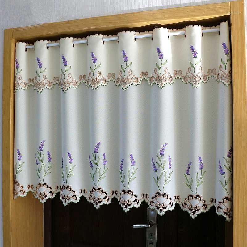 Half-curtain Purple Lavender Flower Embroidery Hollow Lace Hem Coffee Curtain Tulle Curtain for Wedding Kitchen Cabinet Door1, Transparent
Half-curtain Purple Lavender Flower Embroidery Hollow Lace Hem Coffee Curtain Tulle Curtain for Wedding Kitchen Cabinet Door1, Transparent
