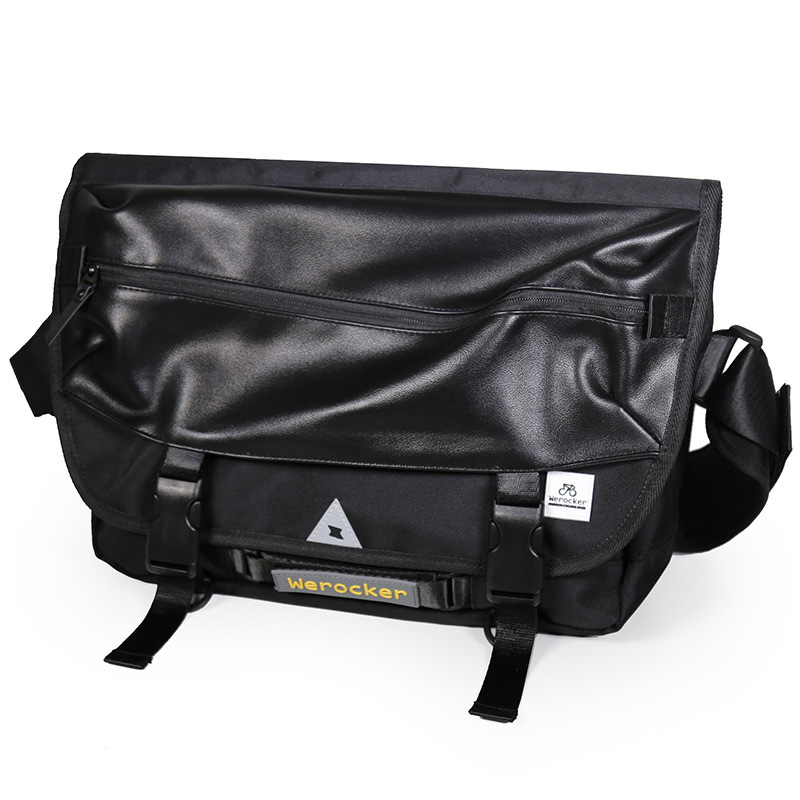 Tide Personality Black Man Shoulder Bag Badge Oxford Cloth Youth Men's Sports Casual Leather Stitching Messenger Bags
Tide Personality Black Man Shoulder Bag Badge Oxford Cloth Youth Men's Sports Casual Leather Stitching Messenger Bags
