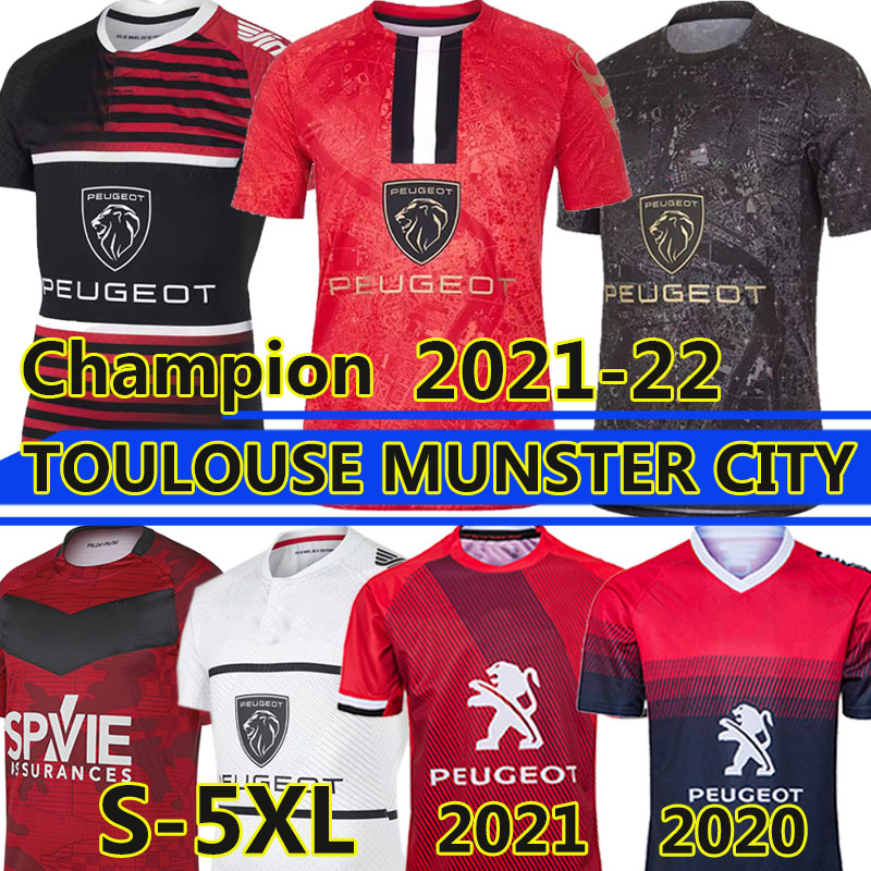 Toulouse Munster city Rugby Jerseys 2021 2022 champion Home Away 19 20 STADE TOULOUSAIN League jersey NRL Lentulus Shirt Leisure sports Training Men S-5XL
Toulouse Munster city Rugby Jerseys 2021 2022 champion Home Away 19 20 STADE TOULOUSAIN League jersey NRL Lentulus Shirt Leisure sports Training Men S-5XL