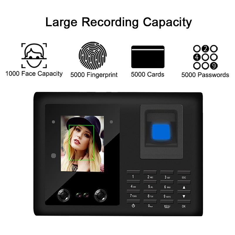 Eseye Face Recognition Time Attendant Fingerprint Attendant System TCPIP/USB Fingerprint Access Control Recorder Employee
Eseye Face Recognition Time Attendant Fingerprint Attendant System TCPIP/USB Fingerprint Access Control Recorder Employee