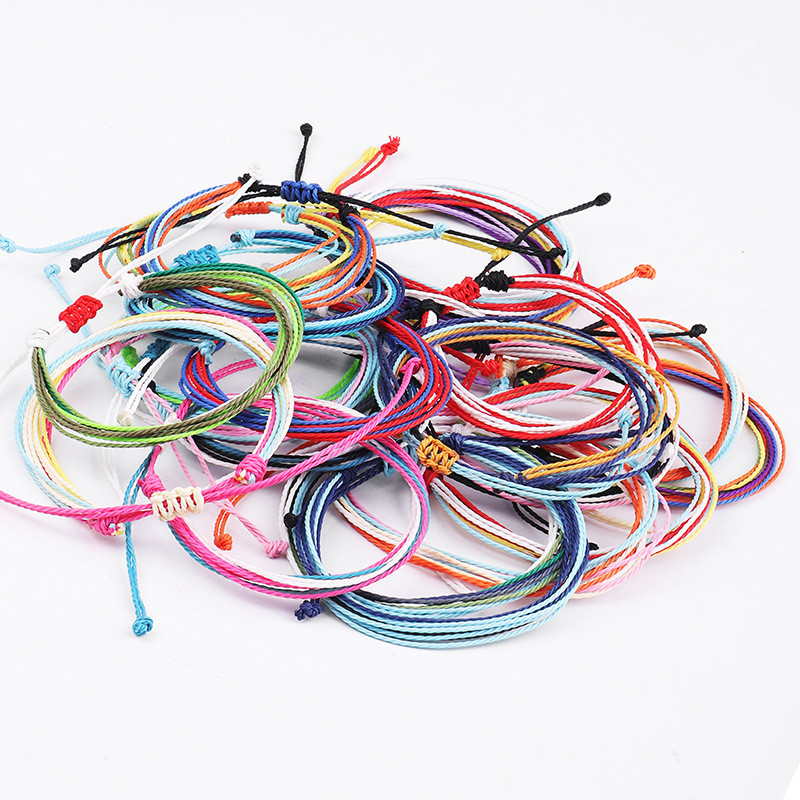Charm Jewelry 22 Styles Handmade Wax String Thread Bracelet Multilayer Woven Friendship Bracelets Multicolour Adjustable Braided 447 Z2
Charm Jewelry 22 Styles Handmade Wax String Thread Bracelet Multilayer Woven Friendship Bracelets Multicolour Adjustable Braided 447 Z2