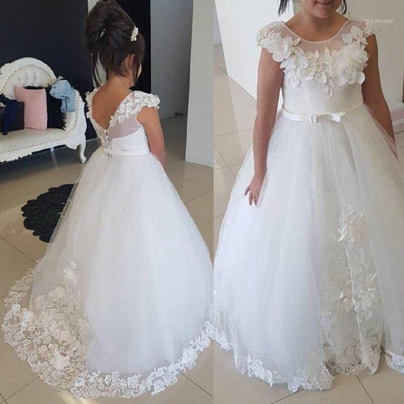 Flower Girl Dresses A Line Jewel Lace Applique Sweep Train Girls Pageant Dresses For Formal Occasion Girl for Wedding1, Custom
Flower Girl Dresses A Line Jewel Lace Applique Sweep Train Girls Pageant Dresses For Formal Occasion Girl for Wedding1, Custom
