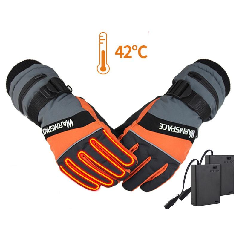 1 Pair Winter Hand Warmer Electric Thermal Gloves Anti-slip Waterproof Heated Gloves Battery Powered Outdoor Motorcycle Ski Glov, Ll
1 Pair Winter Hand Warmer Electric Thermal Gloves Anti-slip Waterproof Heated Gloves Battery Powered Outdoor Motorcycle Ski Glov, Ll