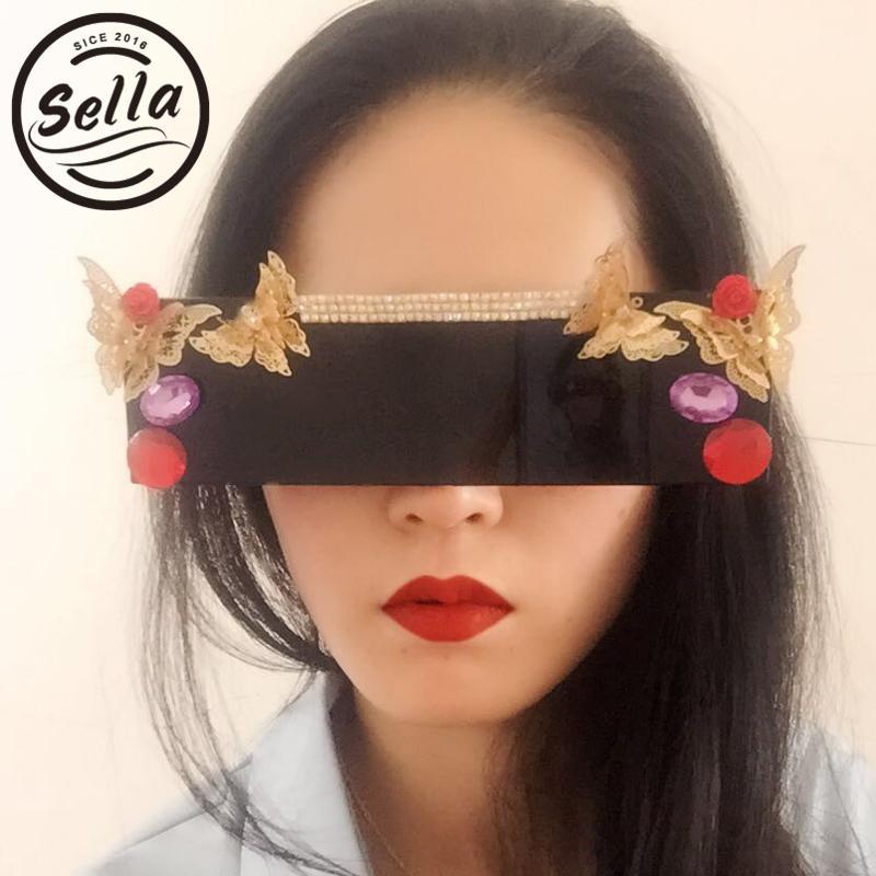Sella 2017 Retro Supermodel Colorful Sunglasses Red Lens Flower Rhinestones Sun Glasses Personality Carved Exaggerated Eyewear1
Sella 2017 Retro Supermodel Colorful Sunglasses Red Lens Flower Rhinestones Sun Glasses Personality Carved Exaggerated Eyewear1