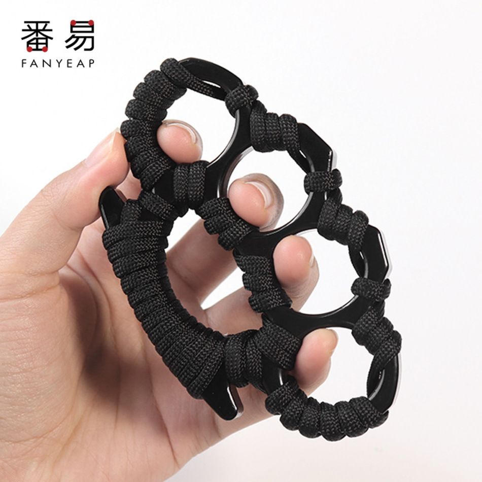 Defense Ring Self Finger Fist Tiger Cover Buckle Supplies Support Four Hand Self-defense Equipment RQJ1
Defense Ring Self Finger Fist Tiger Cover Buckle Supplies Support Four Hand Self-defense Equipment RQJ1