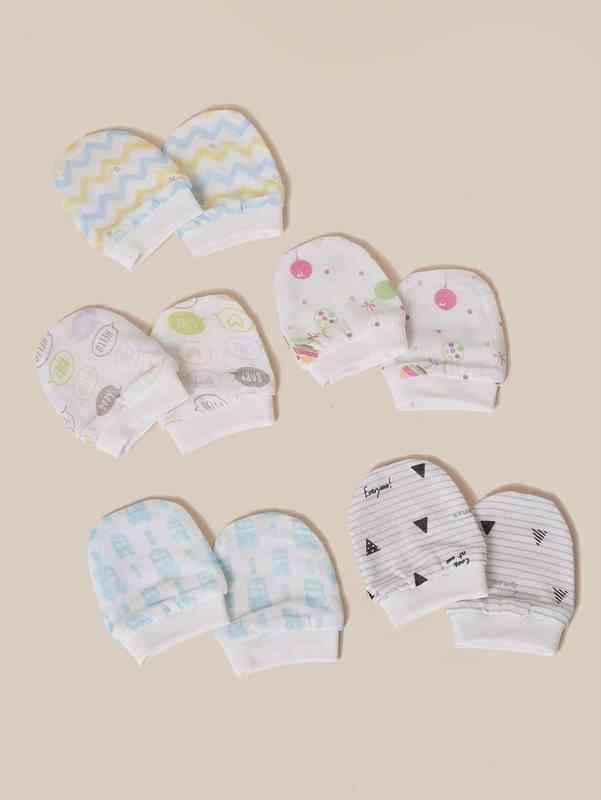 2pairs Baby Random Pattern Gloves SHE