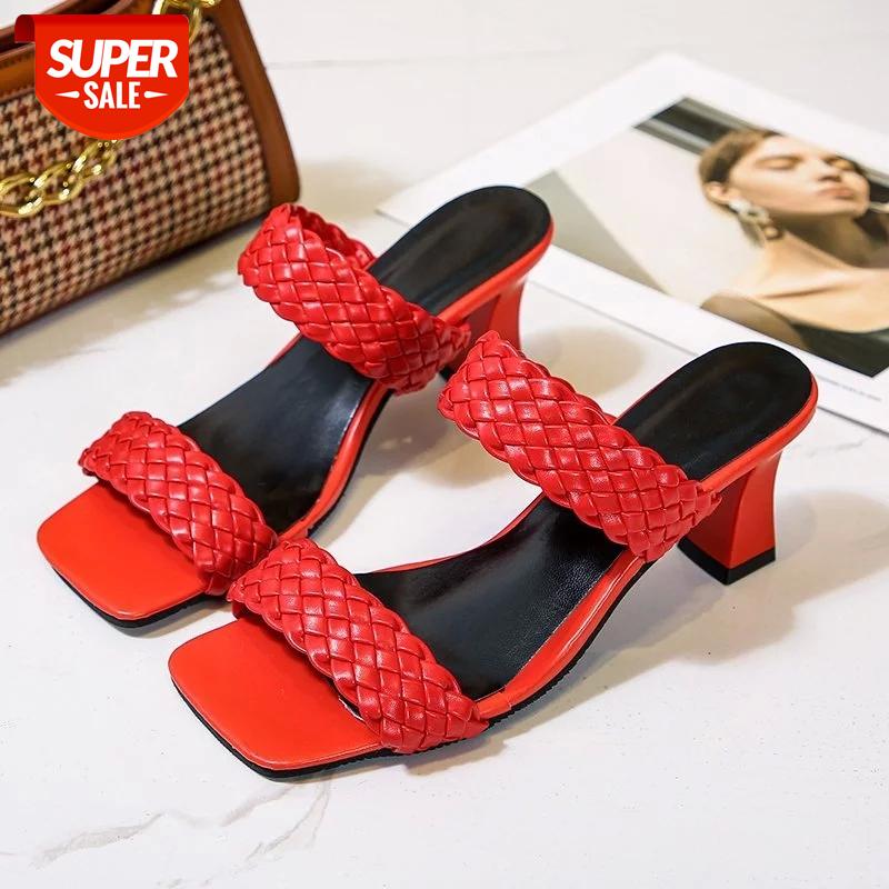HKXN 2020 New Sexy Pu Diamond Square Head Peep Toe High Heel Slippers Size -44 Summer Fashion Chunky Heels Slides T #W44Q, Beige
HKXN 2020 New Sexy Pu Diamond Square Head Peep Toe High Heel Slippers Size -44 Summer Fashion Chunky Heels Slides T #W44Q, Beige