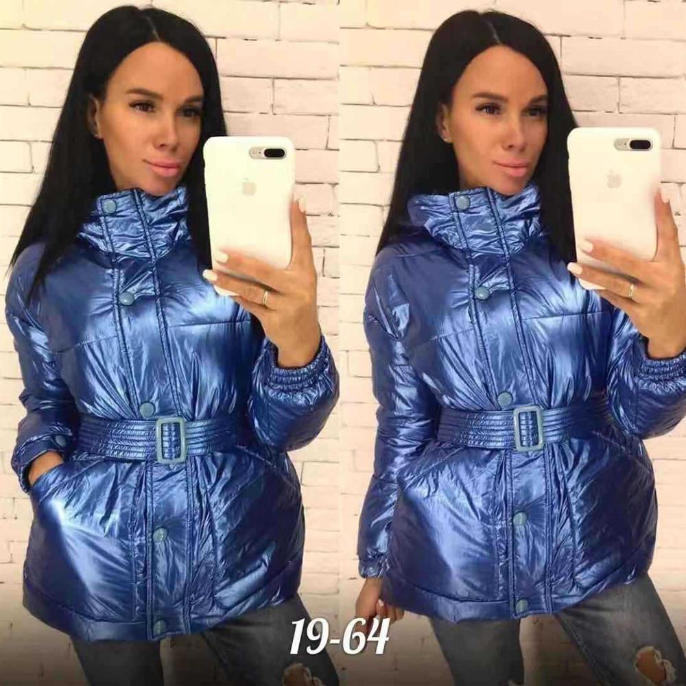 Glossy Silver Winter Jacket Women with Belt Cotton Padded Bomber Hooded Puffer Coat Abrigos Mujer Invierno 201026