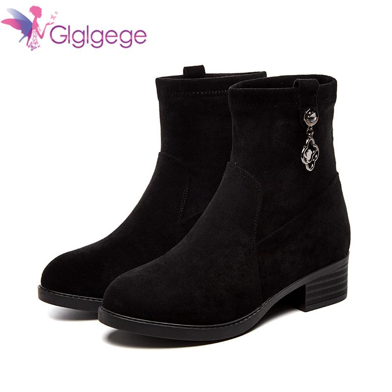 Glglgege New High Quality Women Ankle Boots Warm Winter Shoes Short Plush Solid Black Coffee Slip On Round Toe Fashion Boot Shoe, Ga00220-black
Glglgege New High Quality Women Ankle Boots Warm Winter Shoes Short Plush Solid Black Coffee Slip On Round Toe Fashion Boot Shoe, Ga00220-black