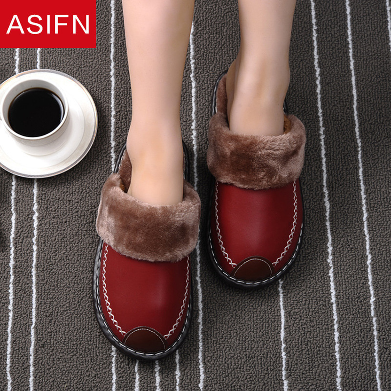 ASIFN Women Cotton Fur Slippers Leather Men Winter Mules Flip Flops Luxury Designer for Ladies Non-slip Woman Indoor Home 201128, Pink
ASIFN Women Cotton Fur Slippers Leather Men Winter Mules Flip Flops Luxury Designer for Ladies Non-slip Woman Indoor Home 201128, Pink