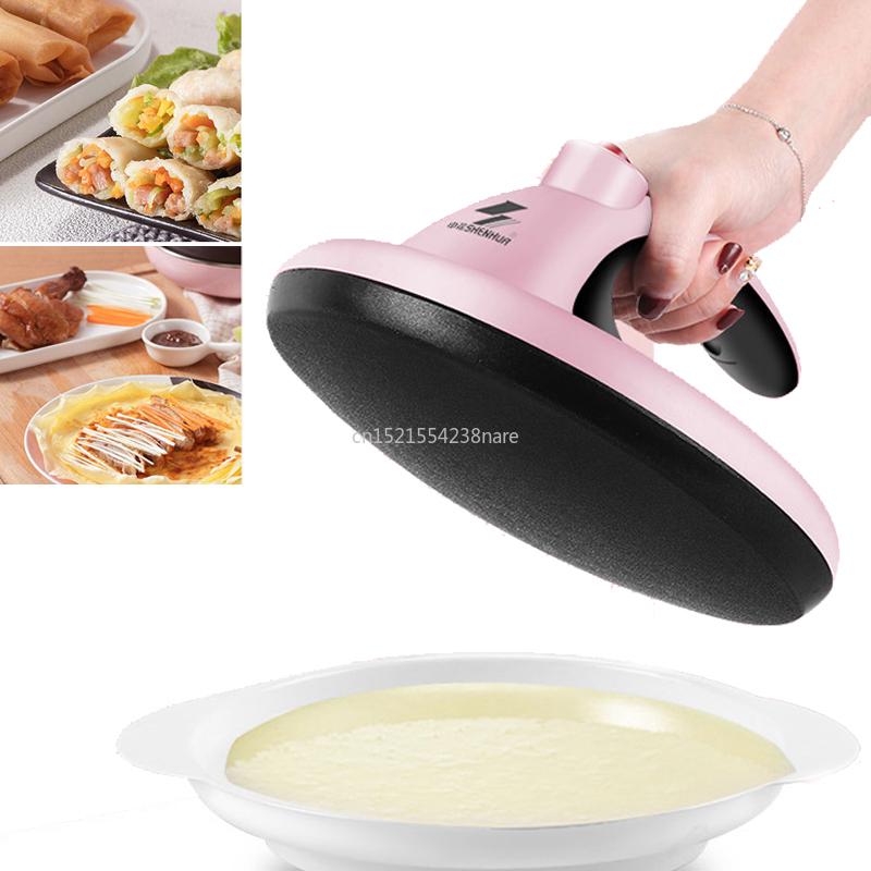 20cm Automatic Crepe Makers Nonstick Grade Material Mini Pancake Machine Household Electric Baking Pan 220V
20cm Automatic Crepe Makers Nonstick Grade Material Mini Pancake Machine Household Electric Baking Pan 220V