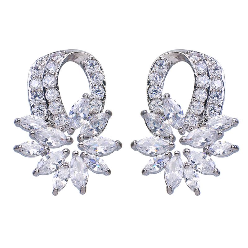 Bettyue Brand Fashion Charm Cubic Zircon White Gold Color Geometric Jewelry Earrings For Woman Elegance Wedding Party Gift
Bettyue Brand Fashion Charm Cubic Zircon White Gold Color Geometric Jewelry Earrings For Woman Elegance Wedding Party Gift