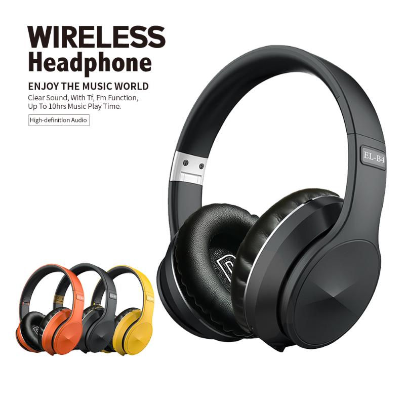 Tourya B4 Bluetooth Headphones Wireless Headsets Headphone Earphone With Mic Bass Stereo Support TF Card For PC Smartphone music, Black
Tourya B4 Bluetooth Headphones Wireless Headsets Headphone Earphone With Mic Bass Stereo Support TF Card For PC Smartphone music, Black