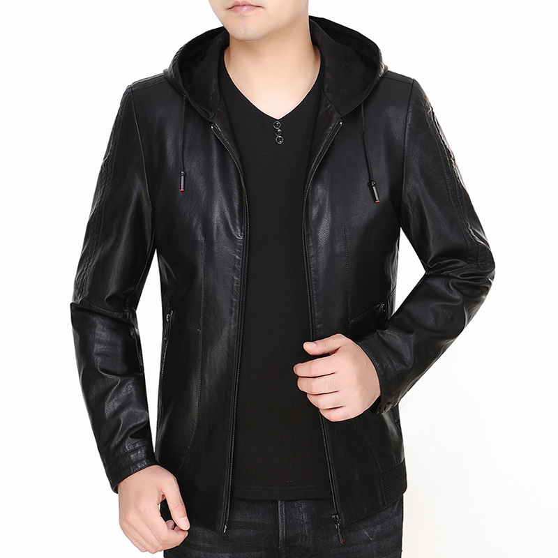 2020 Spring New M-3xl Men's Section Haining with Hoodie Leather Outwear Male Genuine Suede Jacket Pvzp, Style 5
2020 Spring New M-3xl Men's Section Haining with Hoodie Leather Outwear Male Genuine Suede Jacket Pvzp, Style 5