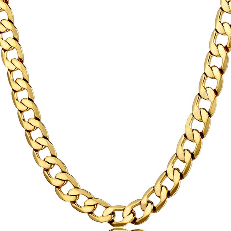 Miami Cuban Chain Necklace Gold Color Stainless Steel Men Curb Link Chain Necklace Hippie Hip Hop Jewelry Party Gift
Miami Cuban Chain Necklace Gold Color Stainless Steel Men Curb Link Chain Necklace Hippie Hip Hop Jewelry Party Gift