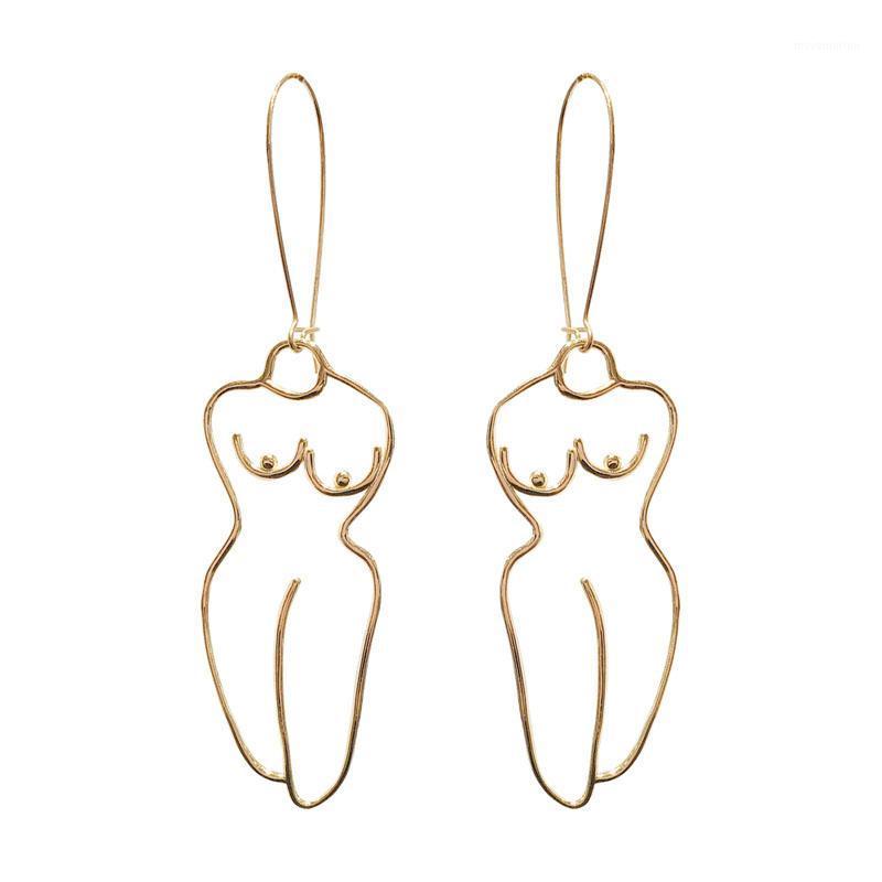 Chic Gold Tone Outline Dangle Earrings For Women 2020 Unique Body Drop Earrings Jewelry Femme Bijoux Brincos1
Chic Gold Tone Outline Dangle Earrings For Women 2020 Unique Body Drop Earrings Jewelry Femme Bijoux Brincos1