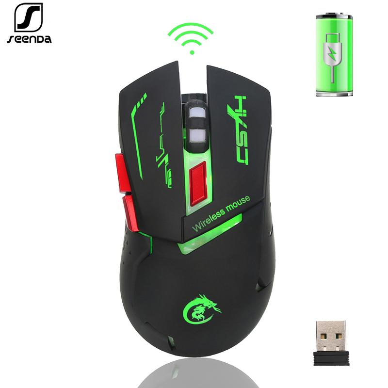 SeenDa 2.4G Wireless Mouse Optical 6 Buttons Mouse Gamer USB Receiver 2400DPI Wireless Charging Mice Optical Gaming Desktop
SeenDa 2.4G Wireless Mouse Optical 6 Buttons Mouse Gamer USB Receiver 2400DPI Wireless Charging Mice Optical Gaming Desktop