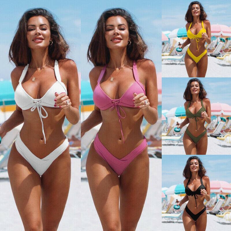 Sexy Bandage Bikini Set 2020 New Swimwear Women Push Up Padded Bathing Suit Women Bathing Suit Summer Brazilian Thong Bikini Hot1
Sexy Bandage Bikini Set 2020 New Swimwear Women Push Up Padded Bathing Suit Women Bathing Suit Summer Brazilian Thong Bikini Hot1