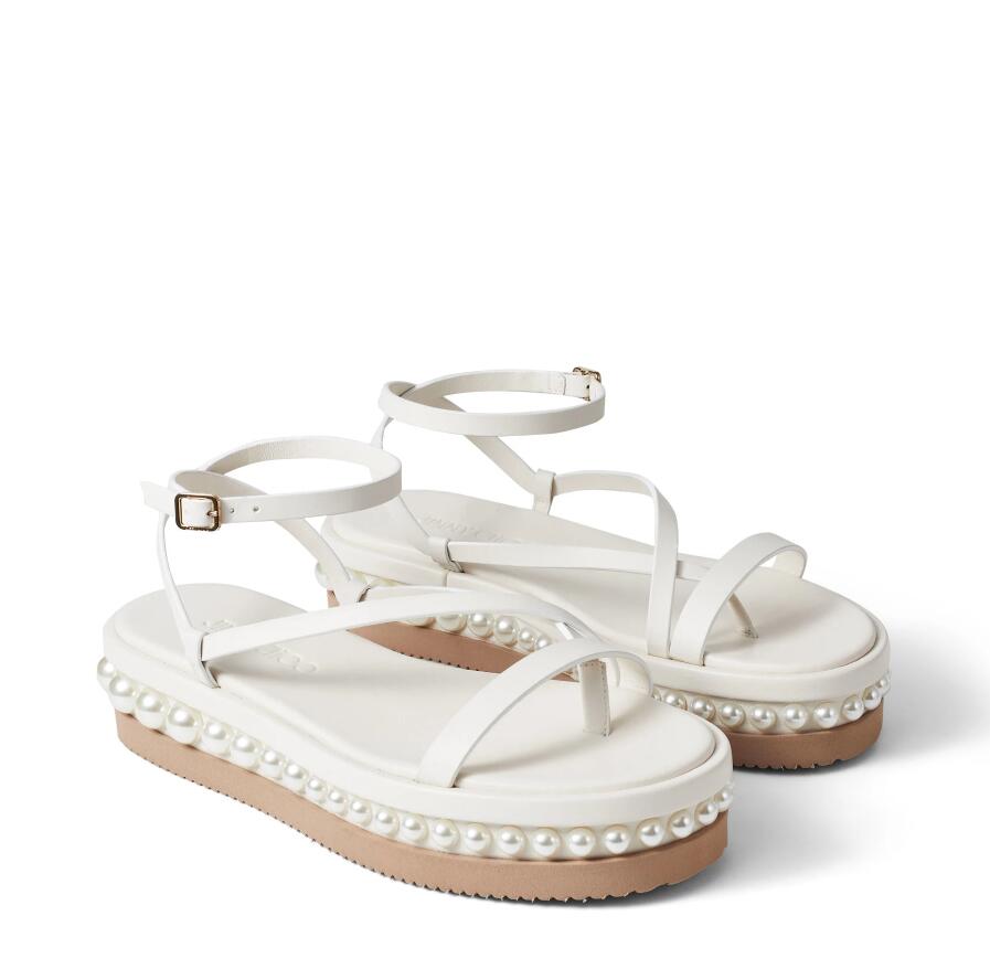 Summer Style PINE Sandals Shoes Women Platform Wedges Flat Latte Vachetta Leather Black White Pearl Embellishment Comfort Working Gladiator Sandalias
Summer Style PINE Sandals Shoes Women Platform Wedges Flat Latte Vachetta Leather Black White Pearl Embellishment Comfort Working Gladiator Sandalias