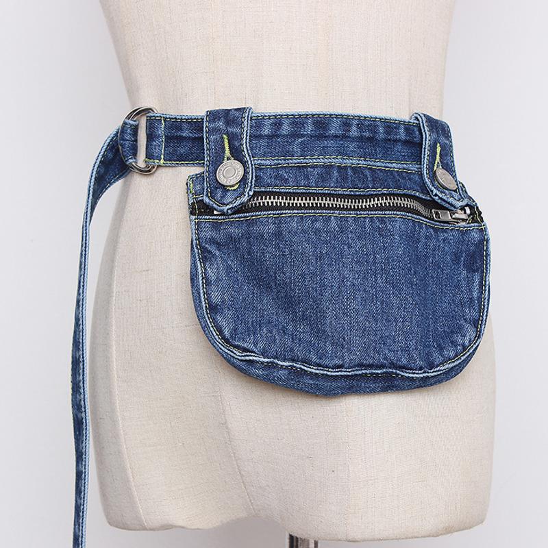 2020 Women Fashion Belt Bag New Niche Fun Mini Detachable Denim Running Sporting Waist Bag For Ladies C40G, Sky blue
2020 Women Fashion Belt Bag New Niche Fun Mini Detachable Denim Running Sporting Waist Bag For Ladies C40G, Sky blue